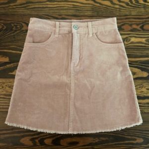 Corduroy Skirt